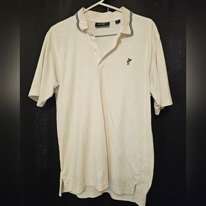Ashworth Cream Polo with Black Trim
